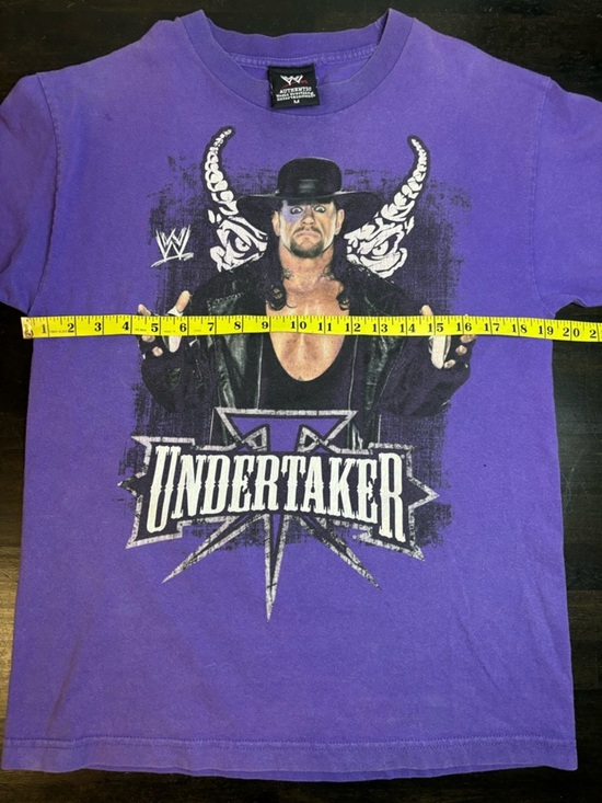 WWE Other - WWE 2008 y2k undertaker wrestling shirt official size medium